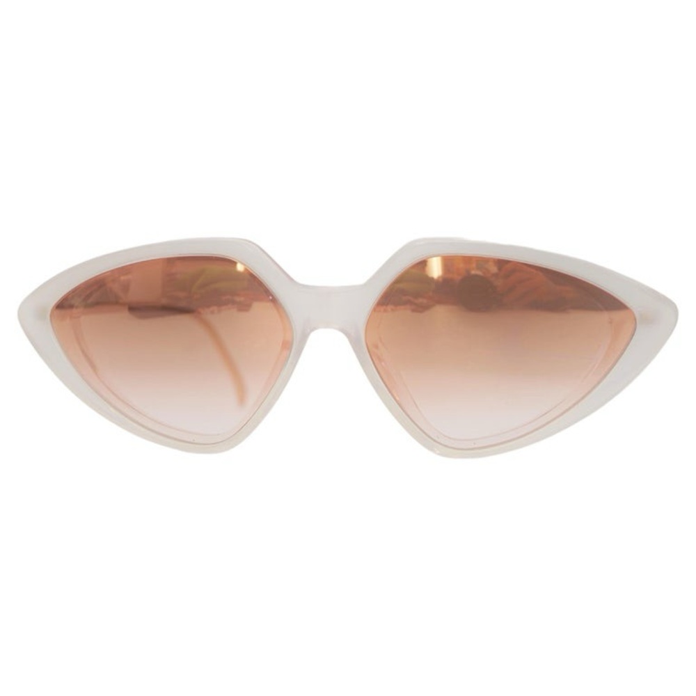 Brand New Sportmax Rose Sunglasses with Rose Gold Metal Frame $318